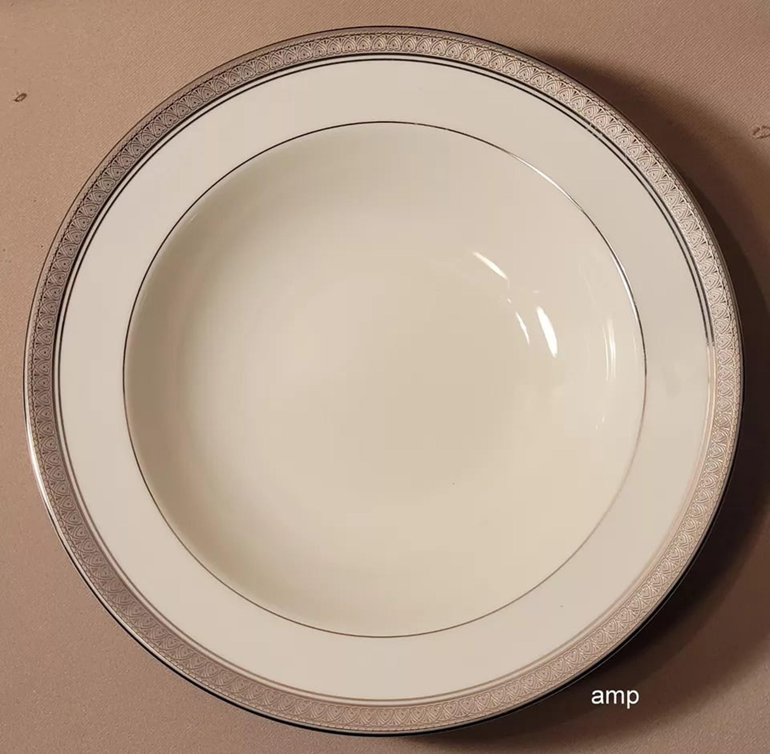 Mikasa Palatial Platinum Round Vegetable Serving Bowl (10") PERFECT!