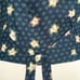 Vintage Brett Alixander Floral Print Tailored Waistcoat Vest Adjustable Tie Back