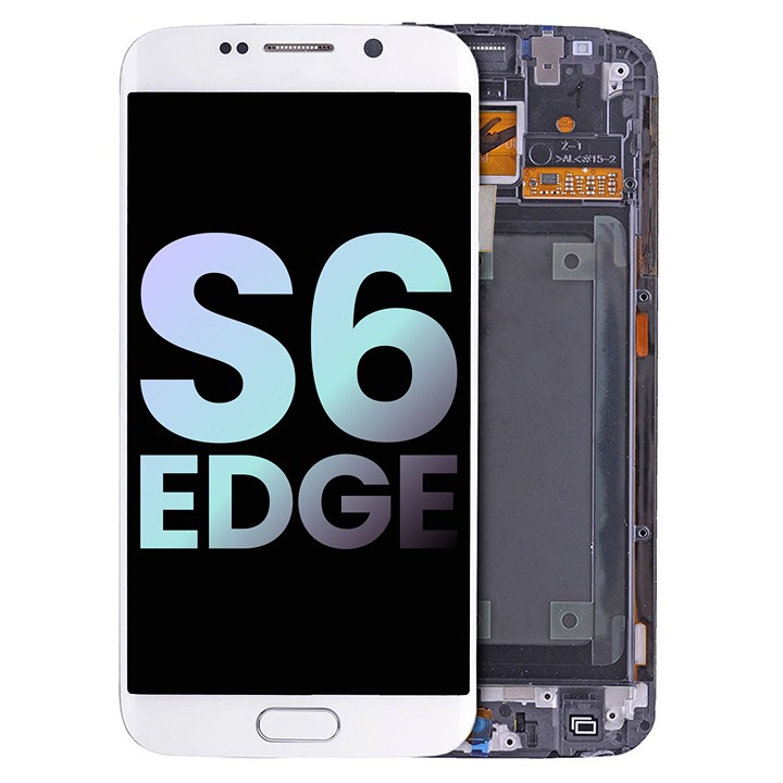 Samsung Galaxy S6 Edge G925F G925A AMOLED Screen Digitizer Frame Replacement