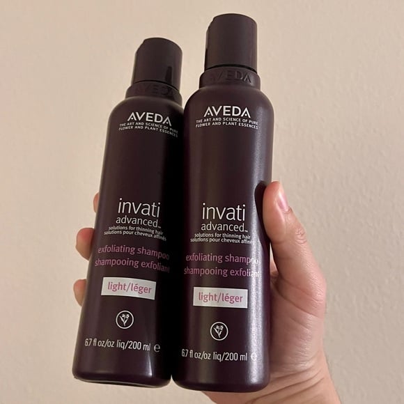2X Aveda Invati Advanced Exfoliating Shampoo - Light, 6.7 oz. NEW