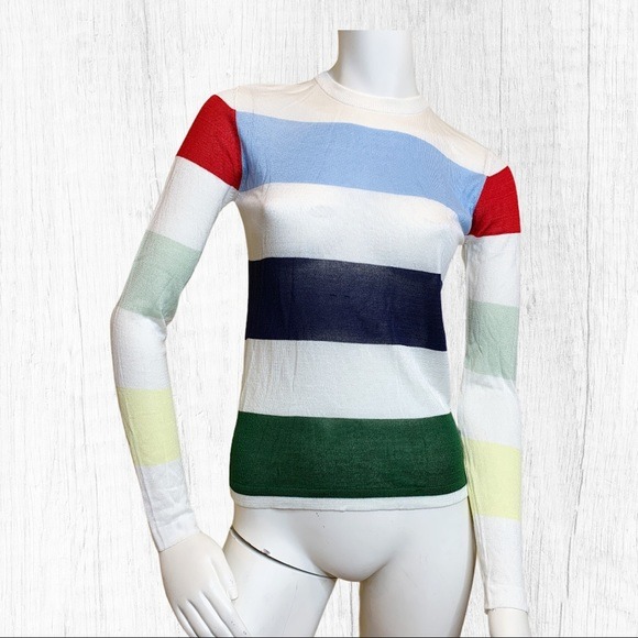 BLDWN multi-color Lou sweater lightweigh