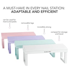 Kiara Sky Arm Rest - White
