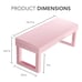 Kiara Sky Arm Rest - White