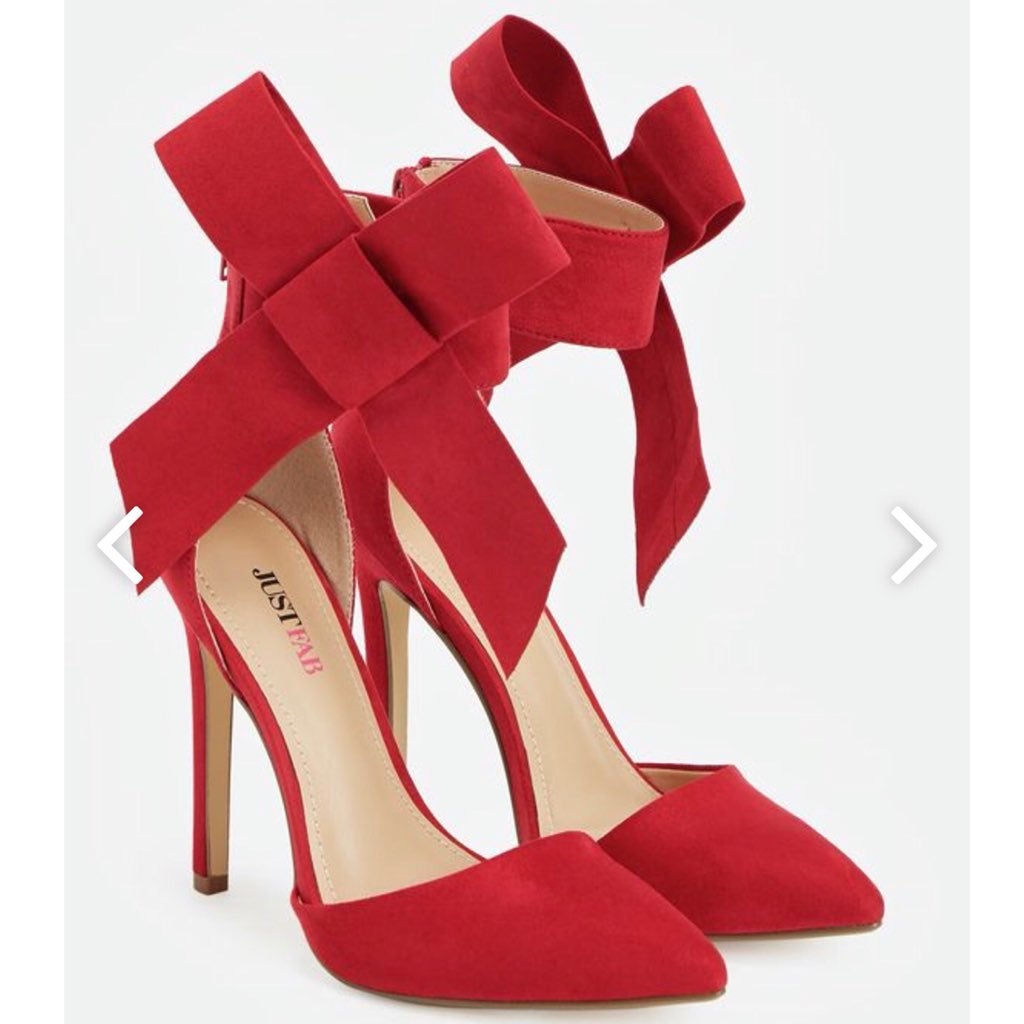 Giada Heels in red
