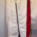WILSONS CYCLE VINTAGE mens zip up MOTO jacket in antique white SMALL NWOT