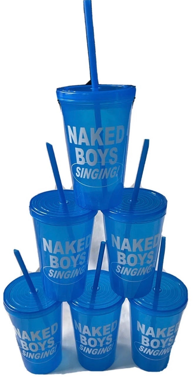 6 NAKED BOYS SINGING Broadway Musical Theatre NYC Blue Cup Gay LGBT Tom Michael