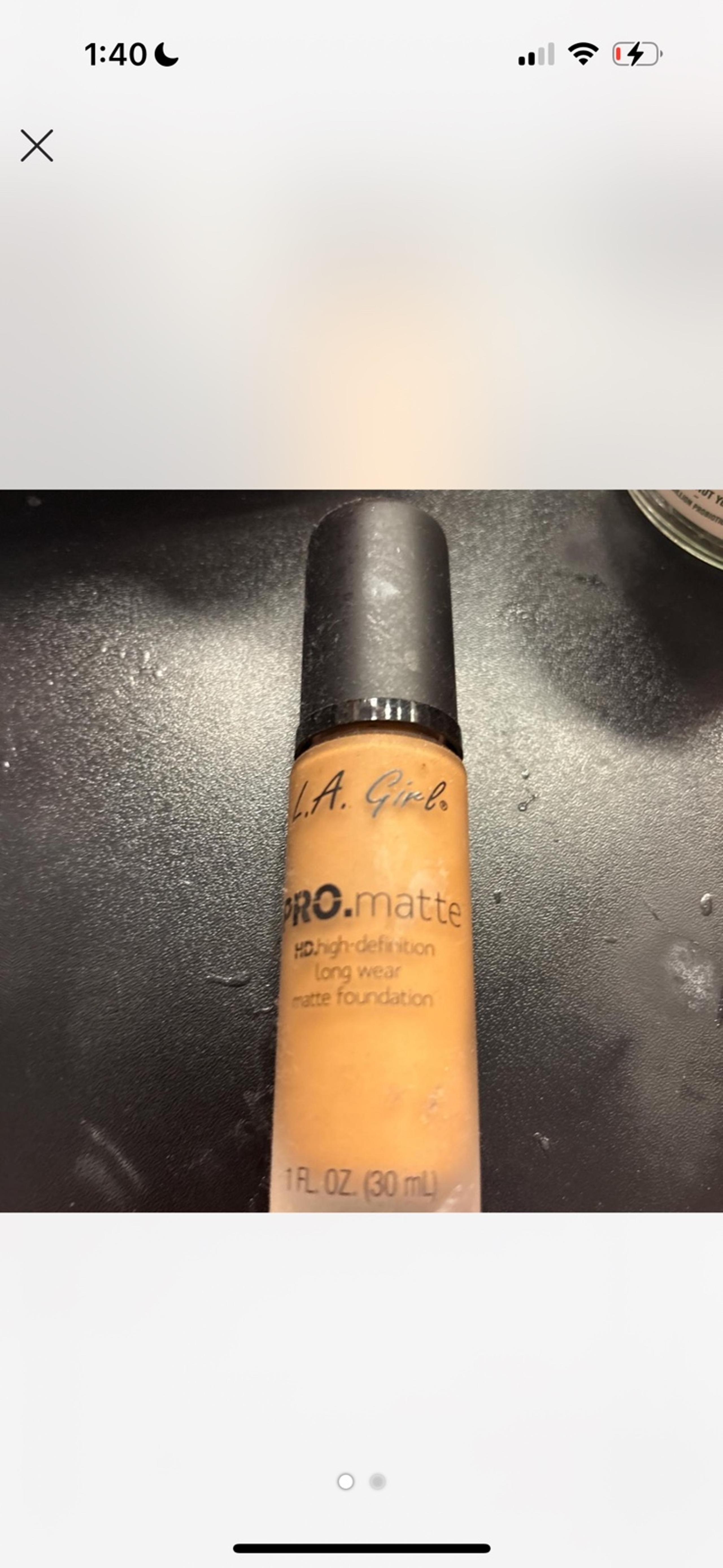 L.A. Girl Pro Matte Liquid Foundation in Golden Bronze