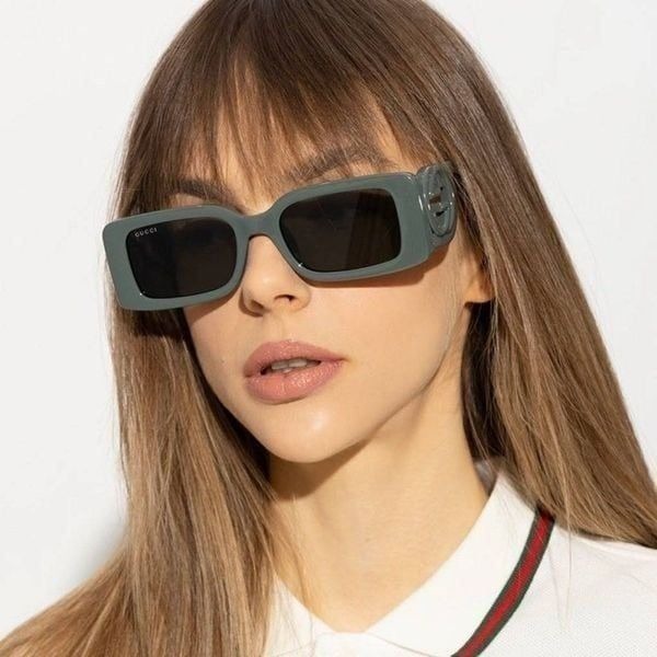 BRAND NEW GUCCI GG1325S 003 Grey Smoke Women Sunglasses