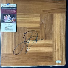 Kyrie Irving Signed Floorboard w JSA COA Duke Blue Devils Dallas Mavericks