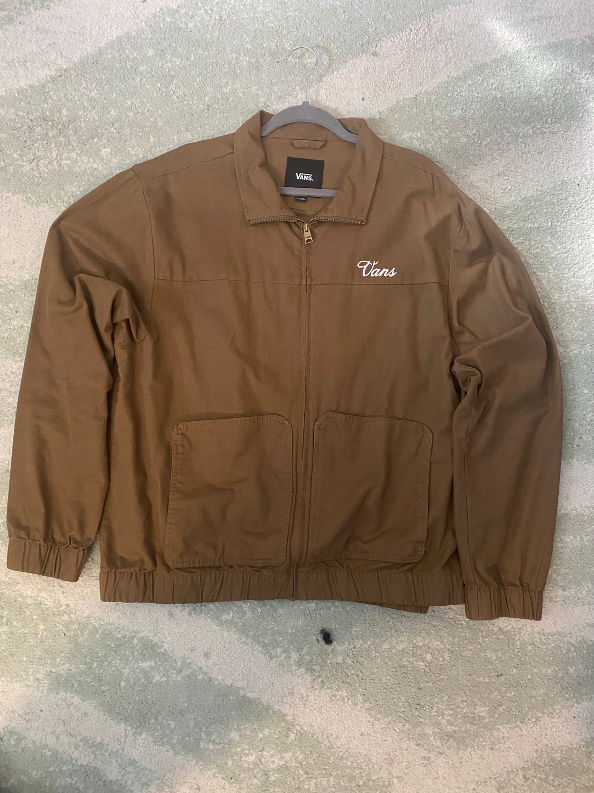 Vans Canvas Embroidered Zip Up