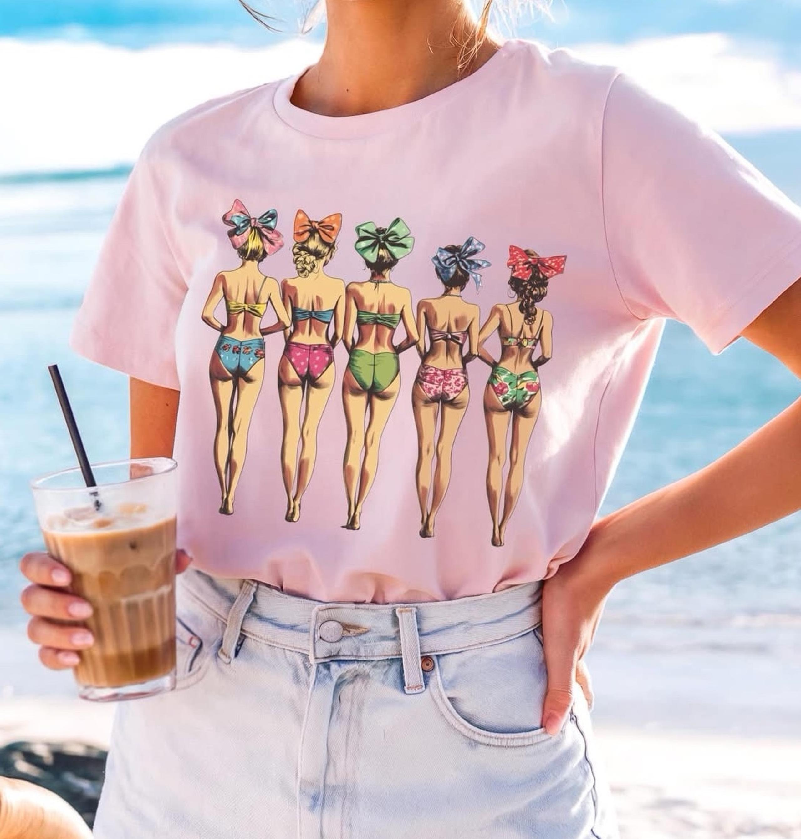 New summer shirt “vintage beach babes”
