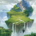 Floating Island Diamond Art Club by Justin Donaldson *Discontinued*