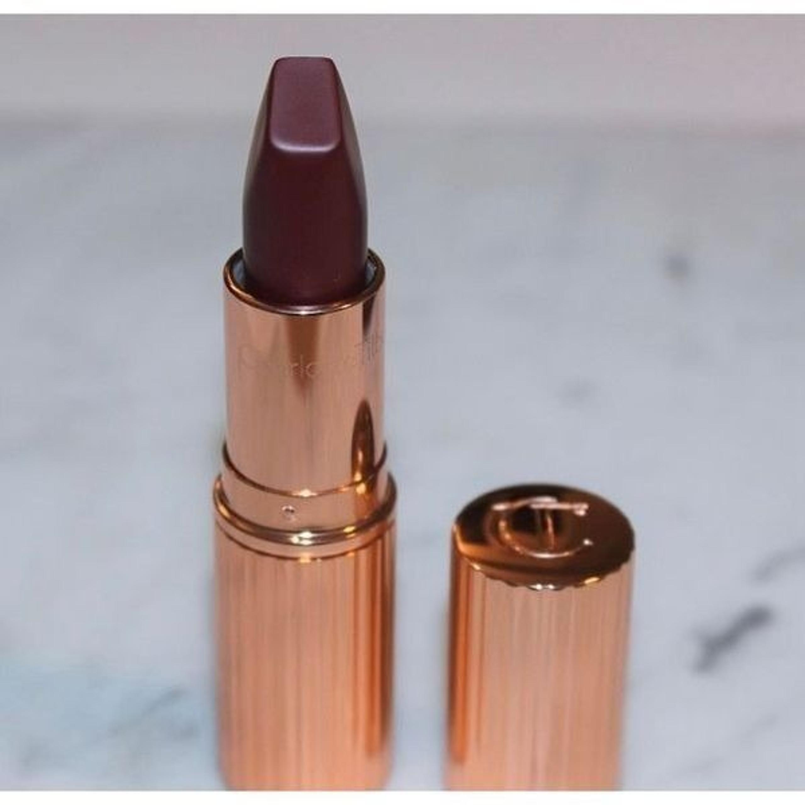 Charlotte Tilbury Matte Revolution shade opium noir lipstick limited edition new