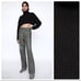 NWT. Zara Black Knit Cropped Sweater. Size L.