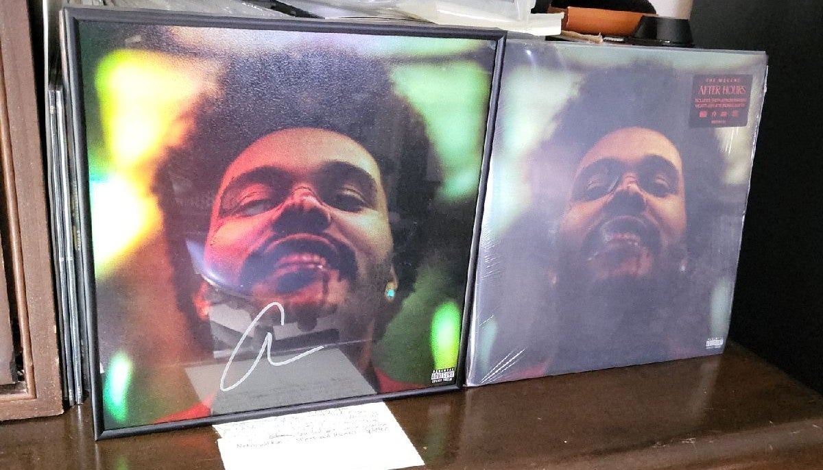 The Weeknd 'After Hours' limited edition + autograph