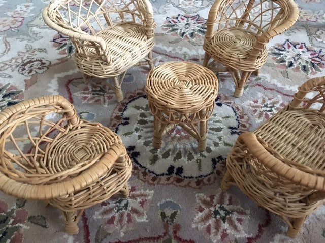 Mini Wicker Furniture