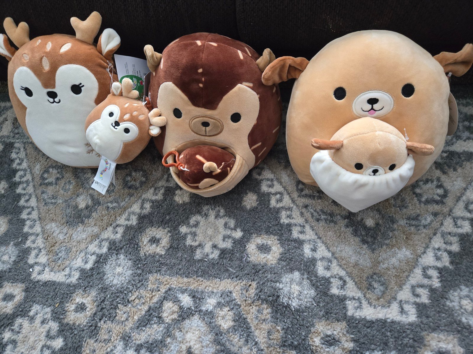 Squishmallow mom and baby lot bundle