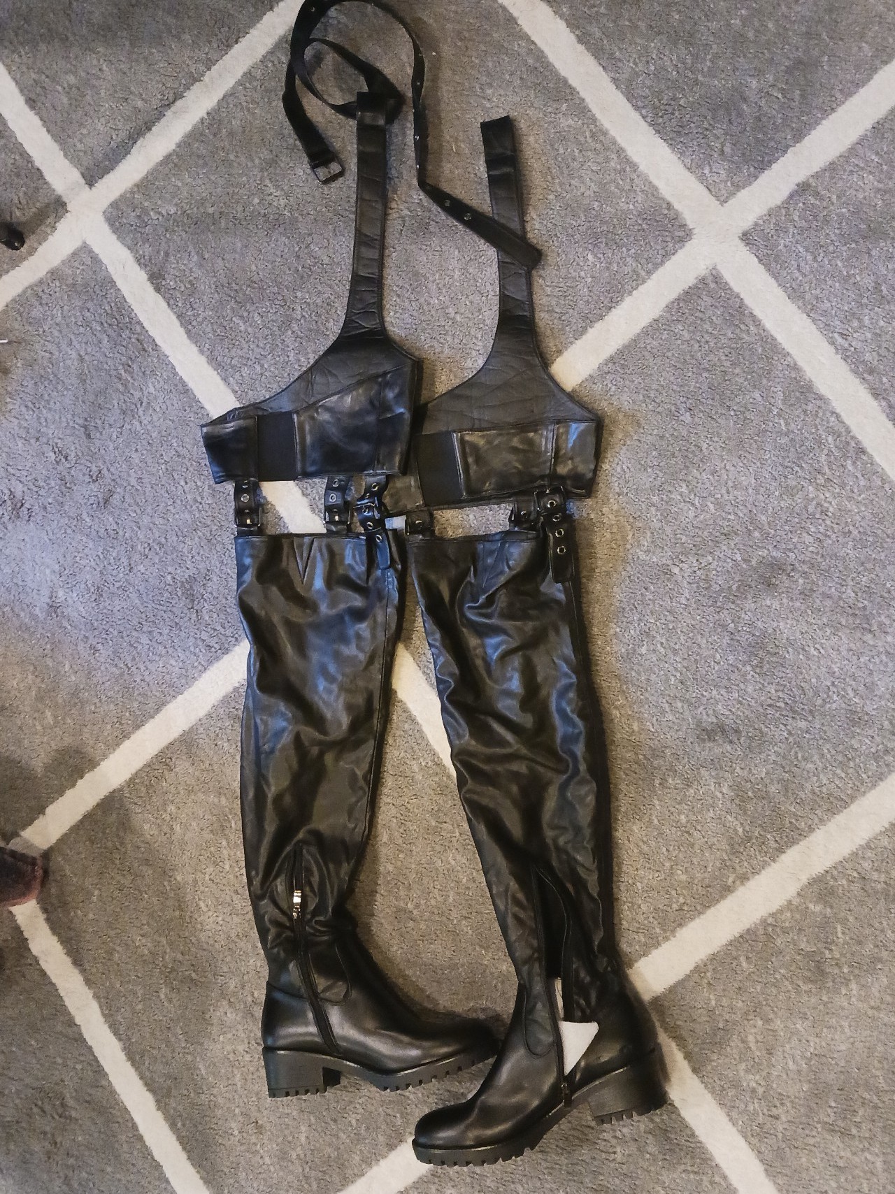 Boots Thigh High Chap