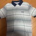 PALACE Skateboard Striped Polo Shirt, Size M
