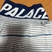 PALACE Skateboard Striped Polo Shirt, Size M