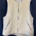 CULLNI Faux Fur White Vest