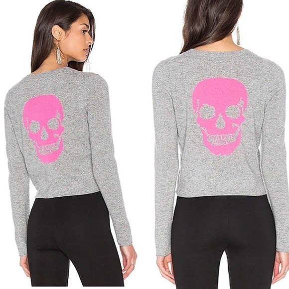 Like new Skull Cashmere Trova Cashmere Skull Sweater in Festival Skull 340 XS