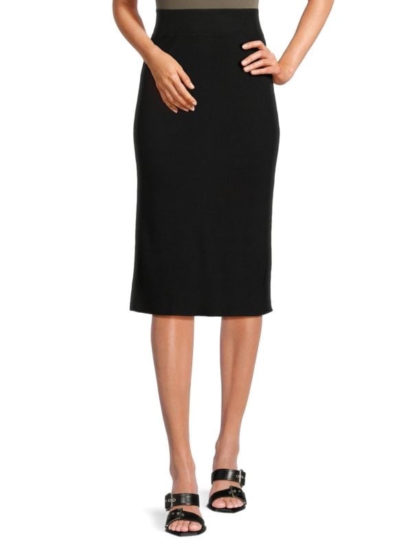 JAMES PERSE Rib Knit Skirt