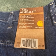 (4) Carhartt Dungaree jeans 30 each