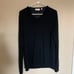 Men Calvin Klein V-Neck Black Sweater Wool Medium. Used Good Condition.