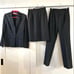 Excellent Condition 【ZAZIE】 Recruit Suit 3-Piece Set Gray 9AR
