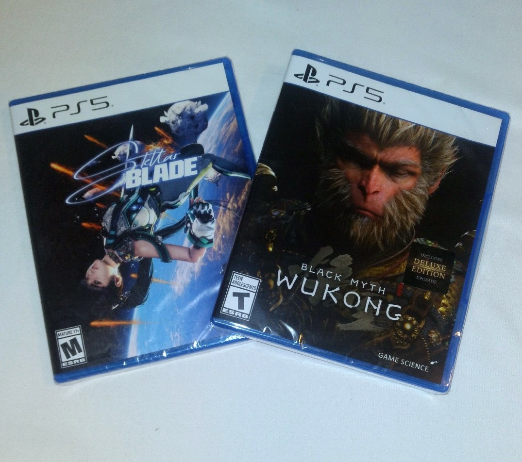 Black Myth Wukong / Stellar Blade PS5 Game Bundle