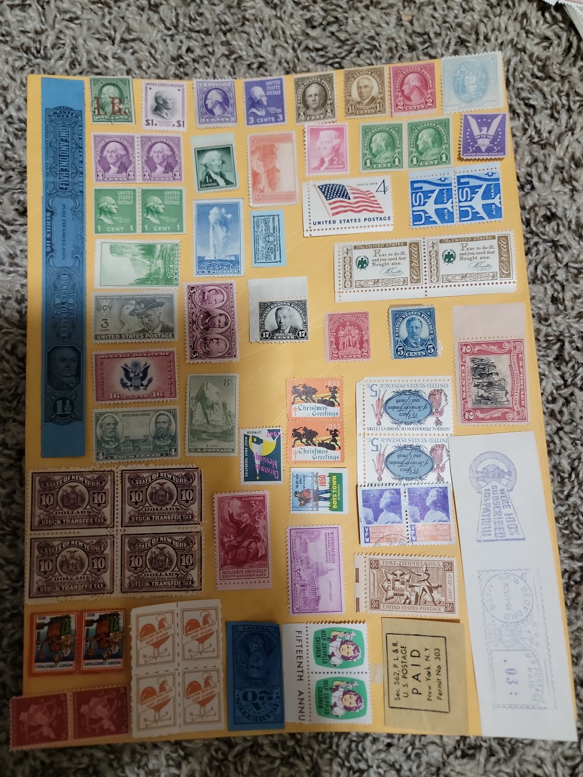 1 Sheet Mint Usa Good Value Stamps Lot JMP 12