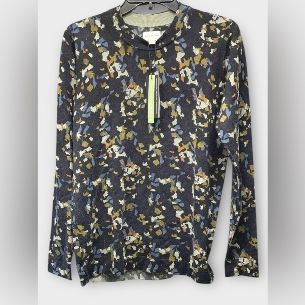 Frank & Oak NWT Merino Wool Long Sleeve Sweater Size S