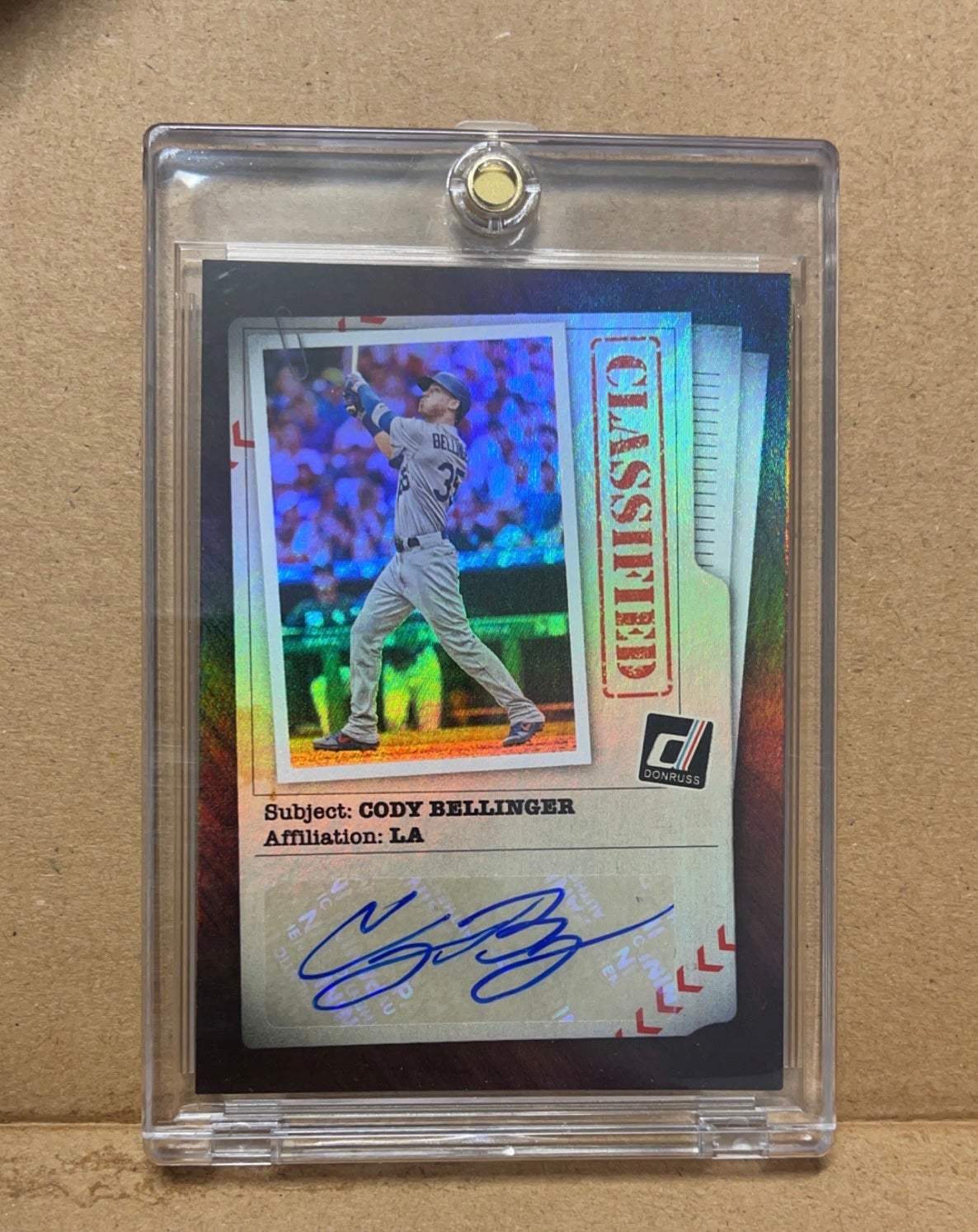 Cody Bellinger Classified Auto!
