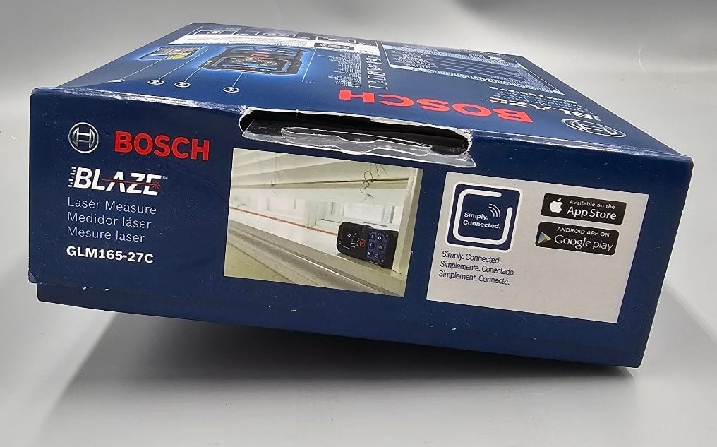 Sale - BOSCH BLAZE LASER MEASURE GLM165-27C 165' 50M RANGE BRAND NEW - Get-Together:£50