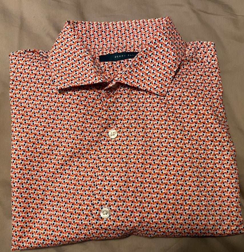 Perry Ellis long sleeve shirts for men