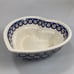 Bolesławiec Polish Pottery Heart Bowl