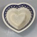 Bolesławiec Polish Pottery Heart Bowl