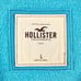 Hollister Co. Light Blue Dual Zip Logo Hoodie