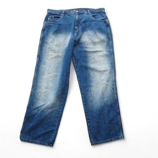 Source Jeans Vintage 90s Y2K Distressed Relaxed Skate Jeans Men's 42 x 34