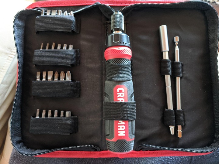 CRAFTSMAN Ratcheting Screwdriver, Multibit Set, 26-Piece (CMHT68001)