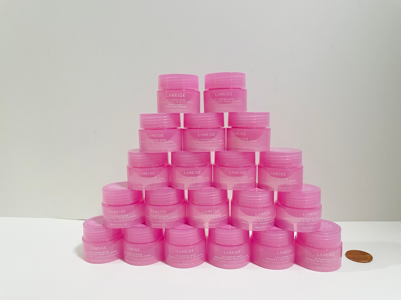 20 Laneige Lip Sleeping Mask Sweet Candy 3 g 0.1 oz Travel Mini Limited Edition
