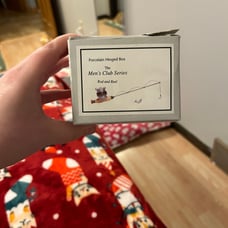 men’s club series “rod and reel” trinket box