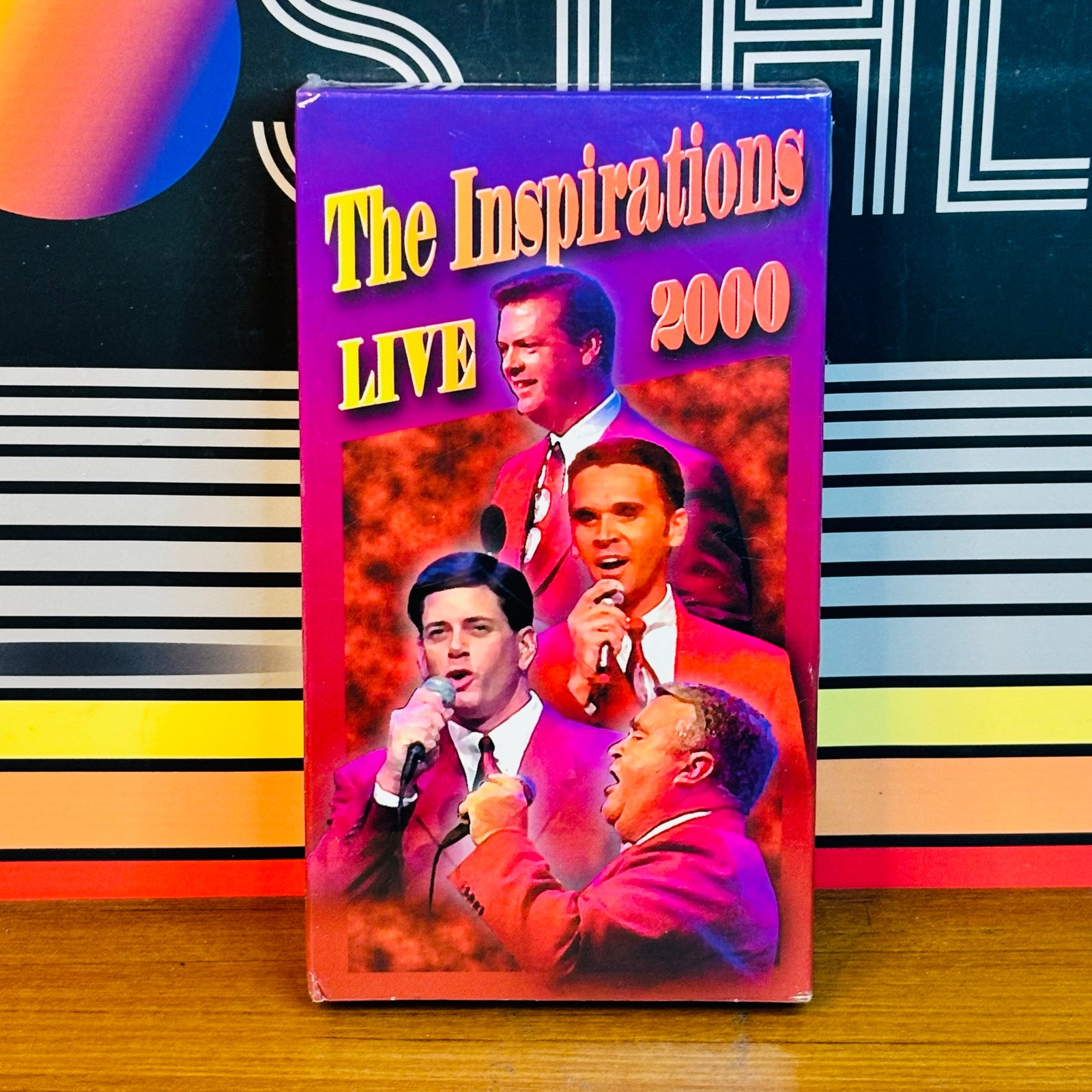 The Inspirations Live 2000 VHS NEW Sealed In Concert Gospel RARE OOP
