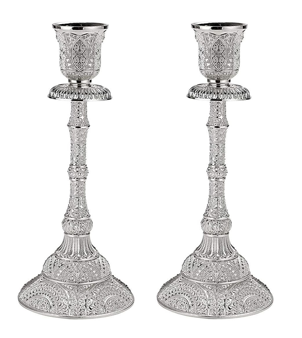 New Shabbat candlestick holders judaica