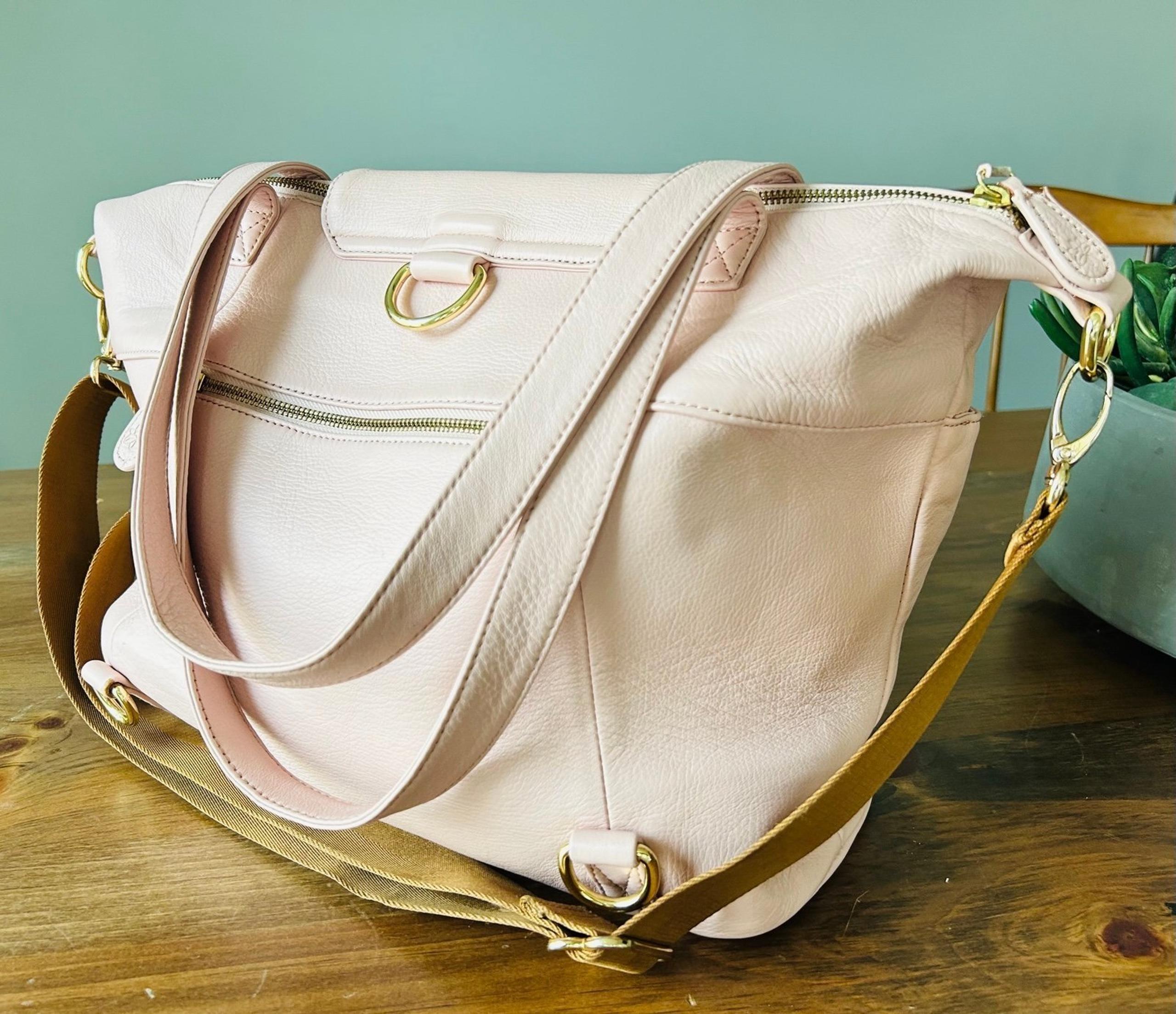 Lily Jade Madeline - Blush and Gold Diaper Bag Lovely