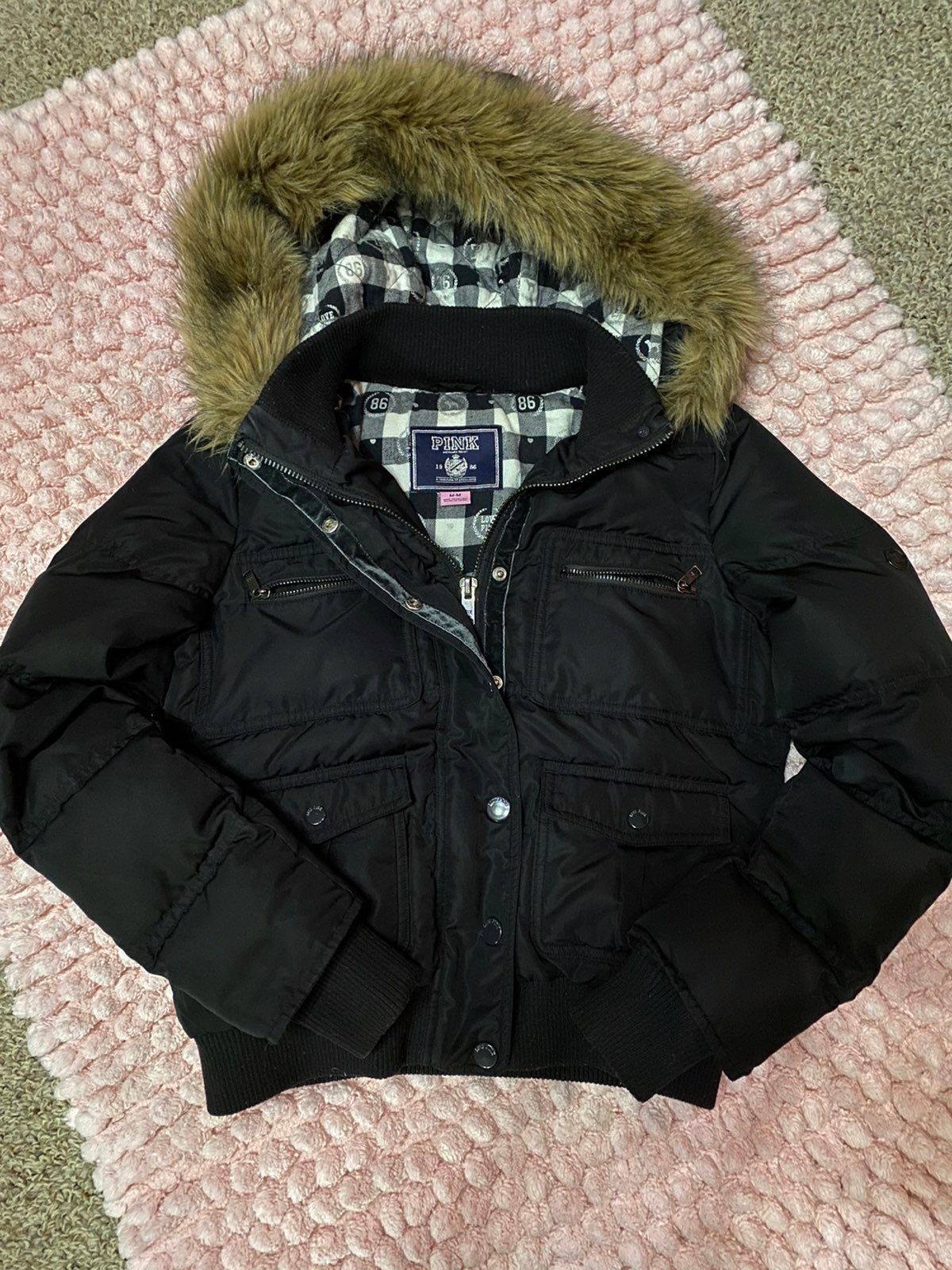 VICTORIA SECRET VS PINK JACKET VINTAGE MINT ❤️