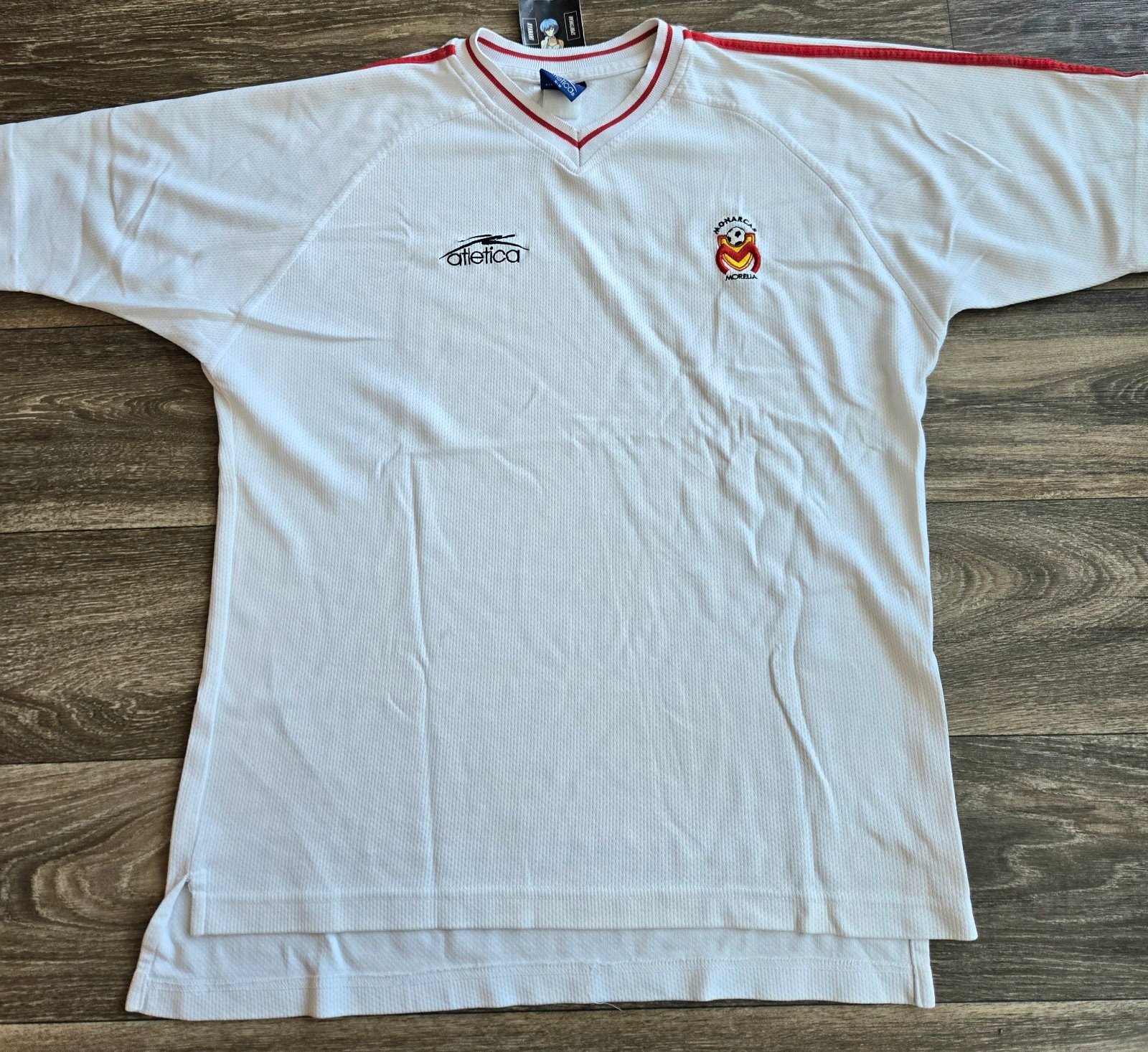 Atletica Monarcas Morelia Short Sleeve Thick Cotton Training T Shirt Medium