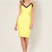 New Spaghetti Strap Bandage & Lace Dress