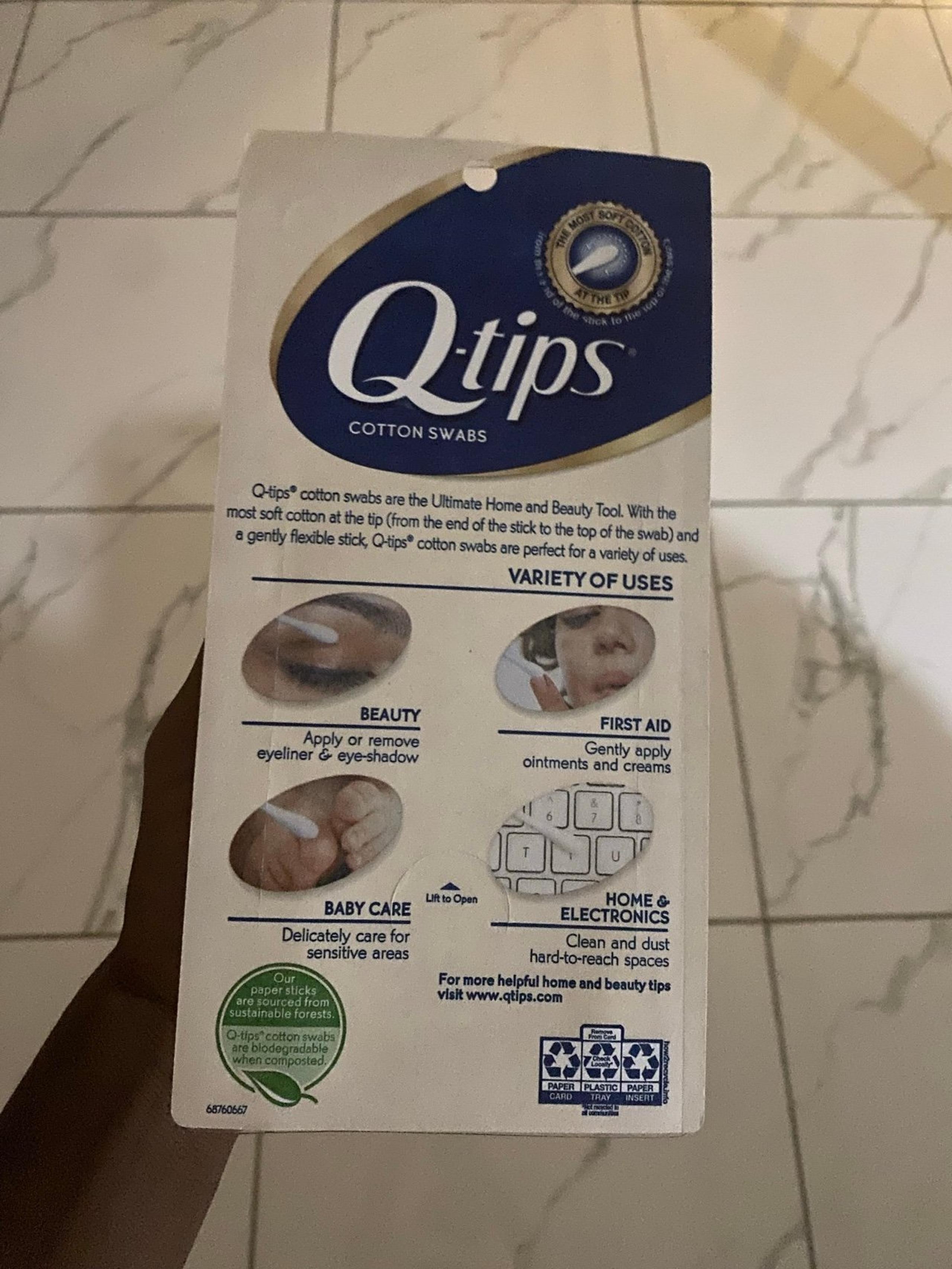 Q tips